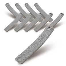 Market Plan 神奇縫隙清潔拖把 超細纖維拖把布 補充型, 10個