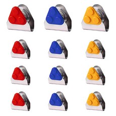 Magpia 磁力夾 3種 x 4入組, 紅色 + 藍色 + 黃色, 1組