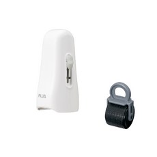 Kashipon 個人資料保護滾輪印章 白色迷你 IS-550CM + 補充組, 黑色, 1套