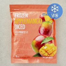 웰루츠 페루산 애플망고 (냉동), 1개, 1kg