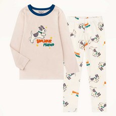 mollimelli 童款狗狗朋友長袖家居套裝