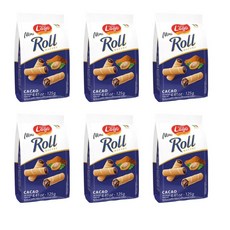 Gastone Lago 迷你夾心捲 可可風味, 6袋, 125g