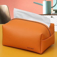 제이씨피 북유럽 미니멀 각티슈 커버, 오렌지
