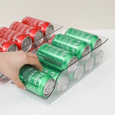 Iwooa 透明PET罐裝飲料架 1層, 單一顏色, 1個