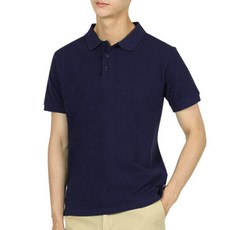 카라 반팔 티셔츠