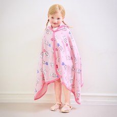 mollimelli 兒童迪士尼瑪麗貓滿版愛心海灘袍