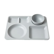 Awaken Sense 初級餐盤套組, 太空灰, 餐盤+碗