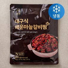 온작 대구식 매운마늘갈비찜 진 (냉동), 1개, 500g