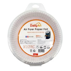 Dailyan 氣炸鍋專用紙質烘焙紙 中型, 1個