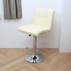 가구느낌 체스빠텐 발유 홈바의자, 아이보리