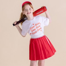 ILoveJ 女童Dear Shine短版短袖T恤