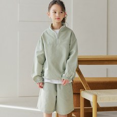 vavkids 兒童防風套頭連帽上衣褲子套裝