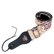 多種圖案吉他背帶 01 英國國旗, 1個
