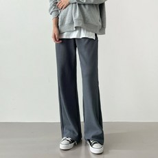 JAL BBA JEAN 女款素色彈力鬆緊寬褲