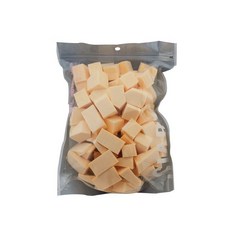 Nilo 大容量保濕化妝海綿粉撲, 100個, 膚色