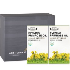 MOTHERNEST 月見草油γ次亞麻油酸膠囊禮盒, 200顆, 2罐
