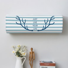 인테리어 벽걸이 에어컨 먼지 커버, 9