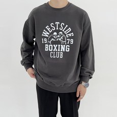 OTD 中性春/秋 Zully Overfit 拳擊運動衫