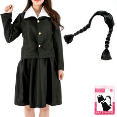 PARTYSHOW 女款復古制服+復古假髮