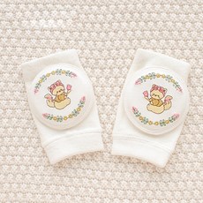 STARDOOR 嬰幼兒可愛刺繡網眼護膝 2件組, 貓咪, 1個