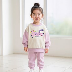 KIDSCOMO 兒童可愛小馬上下衣套裝