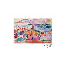 진심디자인 감성 아트웍 캔버스 B 아티스트 캔버스 라인, B-50 콜리우르 풍경