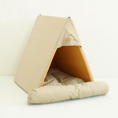 REDPUPPY 寵物Cozy小屋, 1個, 圓點米色