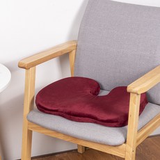 辦公室臀部墊 YT_RA1522, 酒紅色