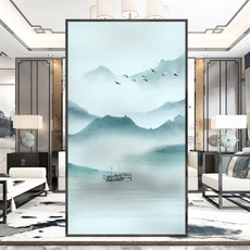 Sonio 晨曦風景半透明窗貼, 05 晨曦渡船