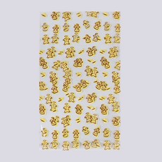 Sweet Cookie Man OPP無封口 12 x 20 cm, 200個, 1入