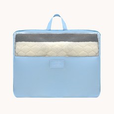 The Flow Commerce 壓縮袋專用收納盒 節省空間收納盒 藍色, 1個, 1入