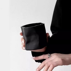 American Road 時尚霧面黑扭轉玻璃杯 250ml HR2119, 單一顏色, 1個