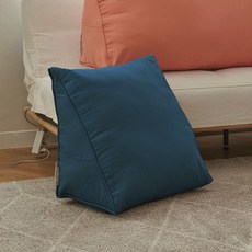 Yuze三角形靠墊, 深藍色