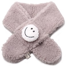 Mushu 兒童毛絨笑臉圍脖