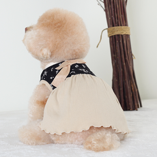 AMYLOVESPET 寵物LA細緻韓服連身裙, 混色