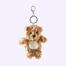 MY LITTLE TIGER Warmies 娃娃鑰匙圈 熊, 1個