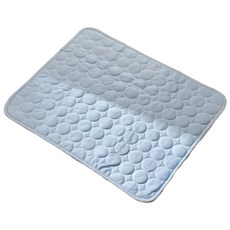 반려동물 바디보 여름 쿨 매트, 라이트블루, 1개