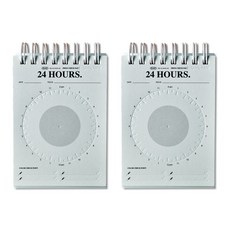 PLEPIC Press A7 Check Pad 24 小時恆動型 2p, 藍色