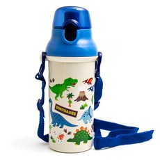 Skater 銀離子彈蓋式水壺, 恐龍象牙白, 480ml, 1個