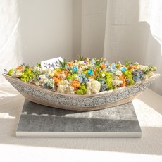 flowertree 空氣淨化裝飾 Floriscandia 苔蘚木桌套裝, 混色, 1組