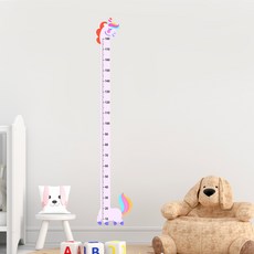 Alleophom 動物身高尺壁貼, 獨角獸