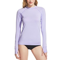 女款指洞素色長袖防磨衣