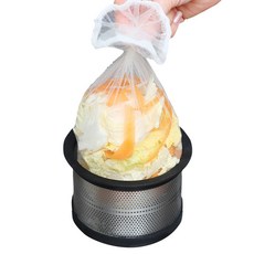 GOODIE FOODIE 水槽排水孔過濾網 20cm, 200入, 1組