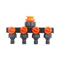 4口水龍頭分配器, 1個