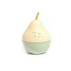 水果計時器梨球, 綠色+米色, 1個