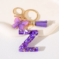 ING市集 美麗紫色字母週邊掛鉤 Z, 1個, 混合顏色