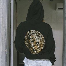 Original Day金箔金龍刷毛連帽T OIC_0023