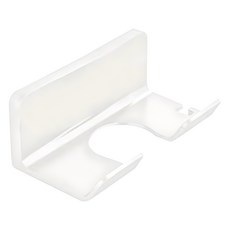 With Win 簡易吹風機掛架 基本款, 1個, 白色