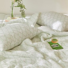 maatila 夏日浪漫泡泡紗薄被, 草本花園