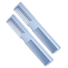 Hair Best 彩色人造皮革剪髮梳, 2個, 天空藍
